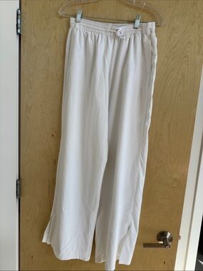 Lululemon Court Rival Wide-Leg Track Pant White Size 6